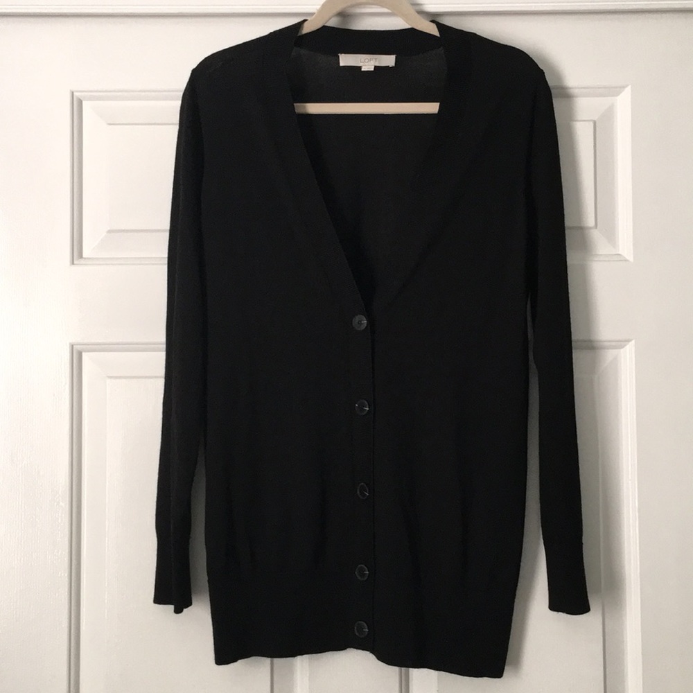 Lightweight black cardigan